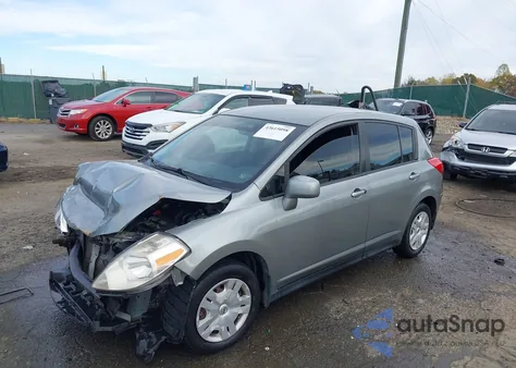 2012 Nissan Versa 1.8 S z USA, uszkodzony, nr VIN 3N1BC1CP3CK275473